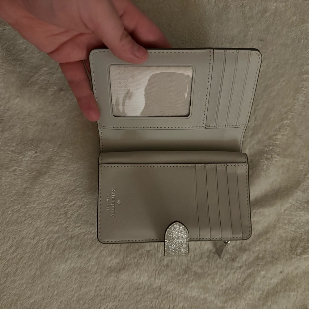 Kate Spade Silver Wallet - Picture 3 of 3